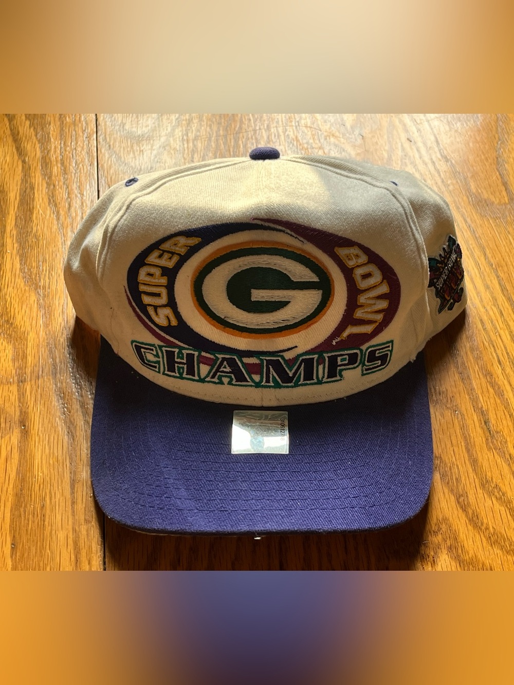 Vintage 90’s Starter Green Bay Packers SnapBack Hat Super Bowl Champs NWOT